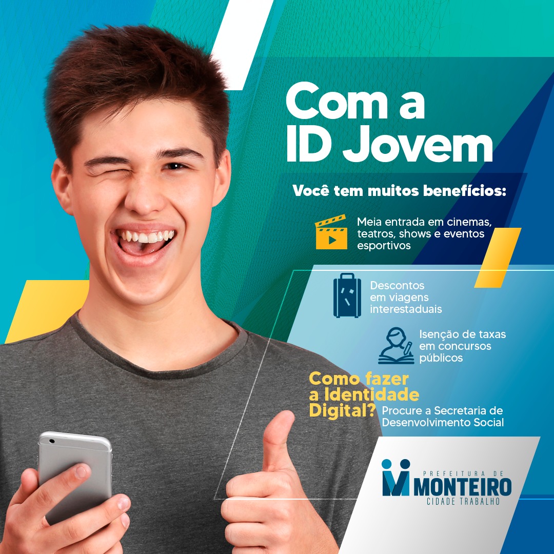 Prefeitura de Monteiro intensifica campanha para emissão do ID Jovem