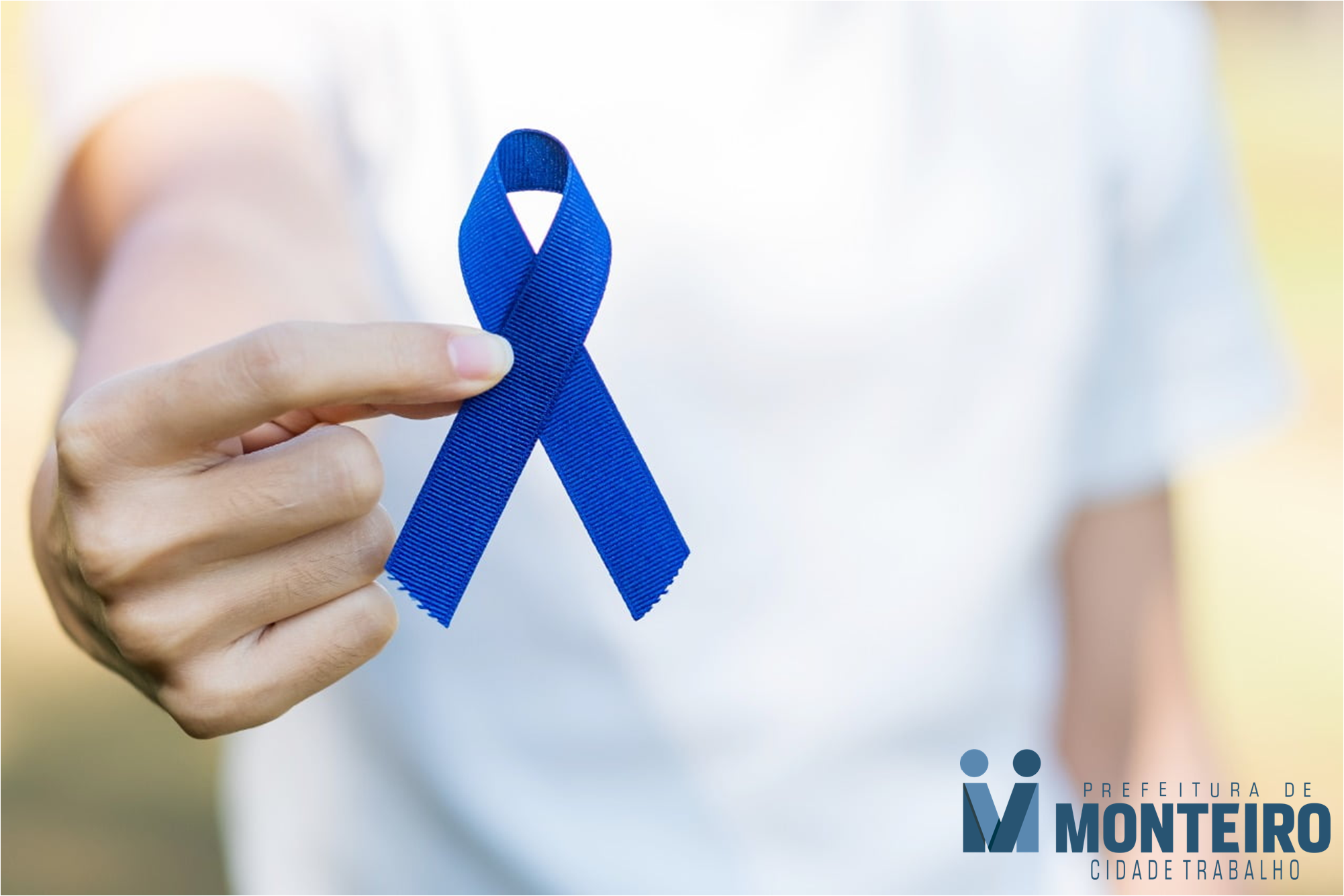 MARÇO AZUL-MARINHO: Secretaria de Saúde de Monteiro alerta sobre o câncer colorretal
