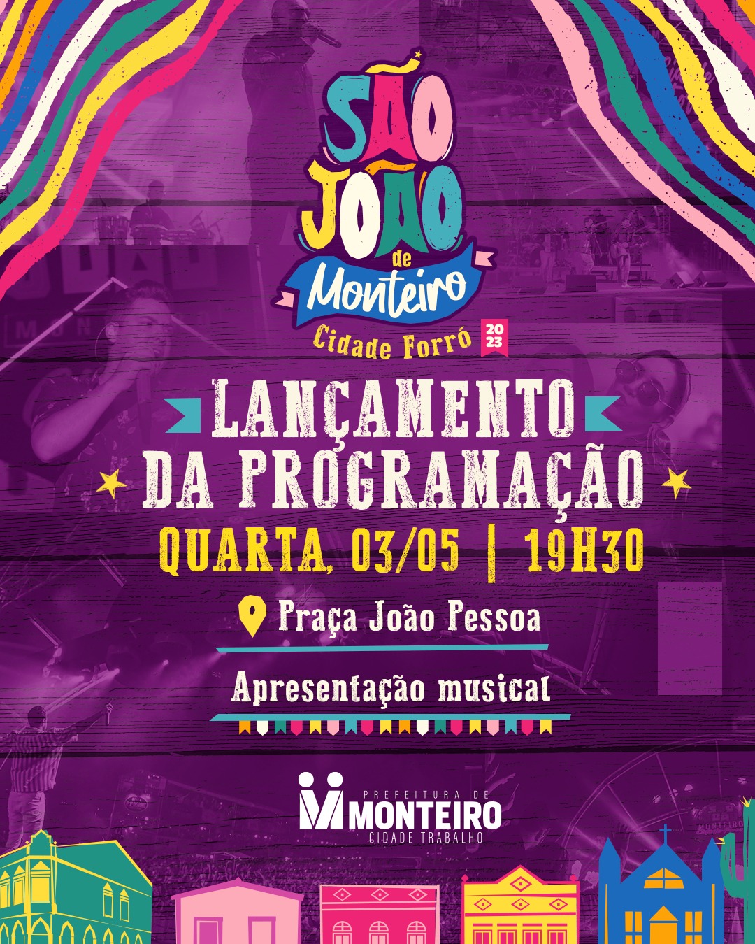 Expectativa: Prefeita Anna Lorena anuncia atrações do São João de Monteiro no próximo dia 03
