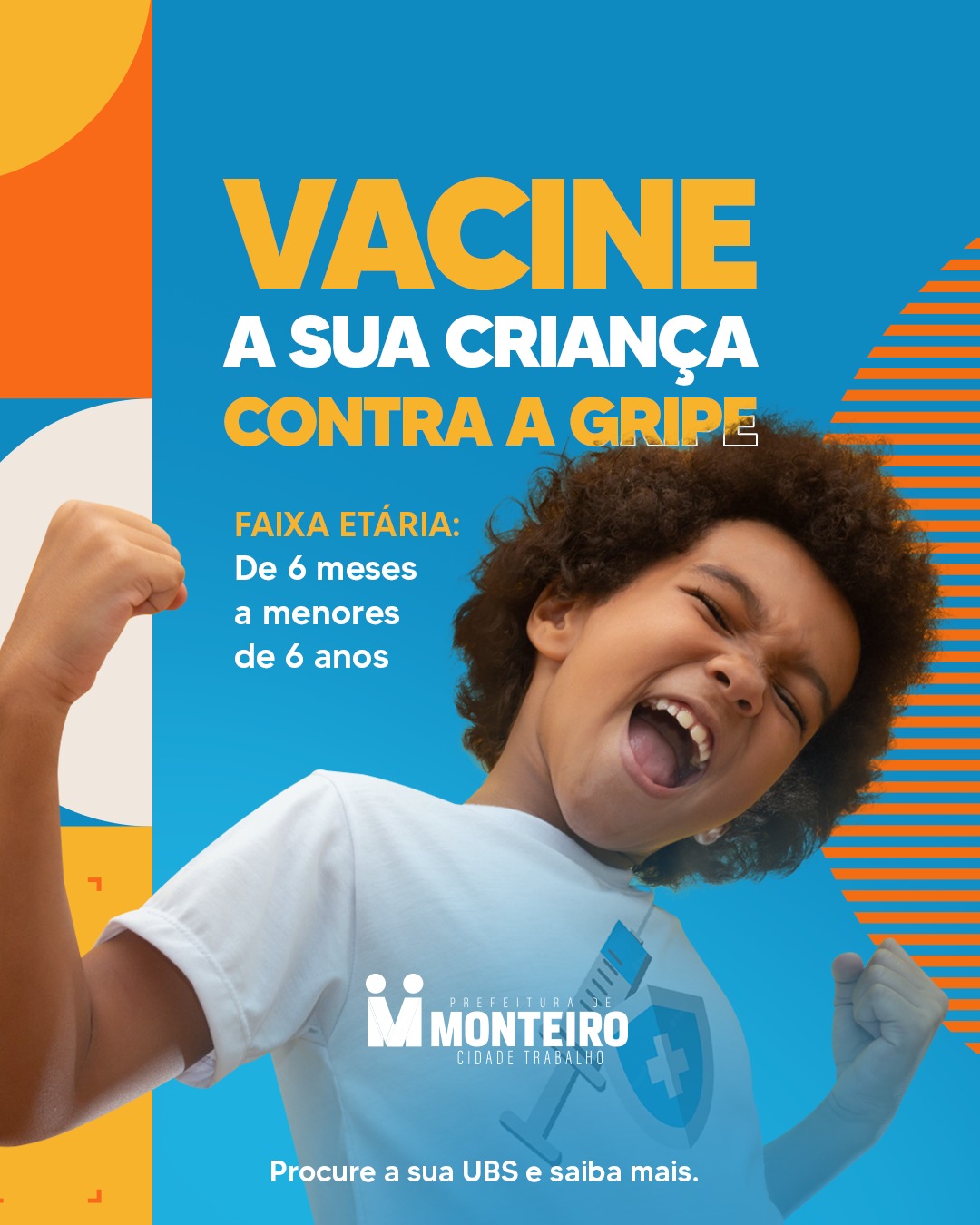 Secretaria de Saúde de Monteiro alerta sobre importância da vacinação contra a influenza