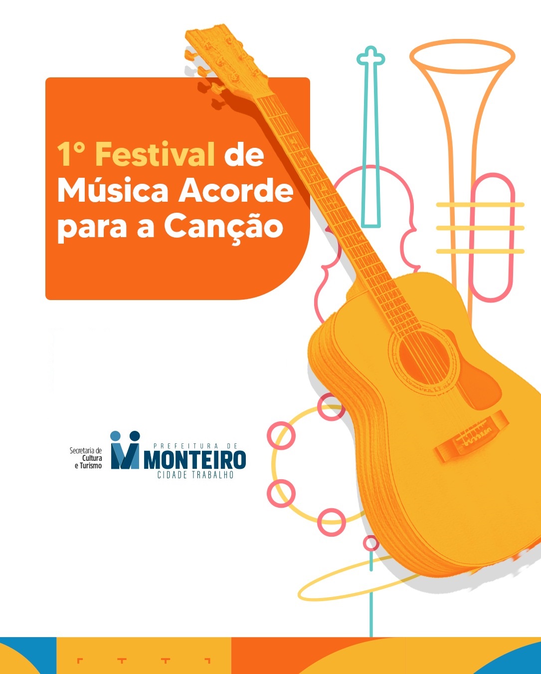 ACORDE PARA A CANÇÃO: Monteiro realiza Festival de Música para valorizar os novos talentos