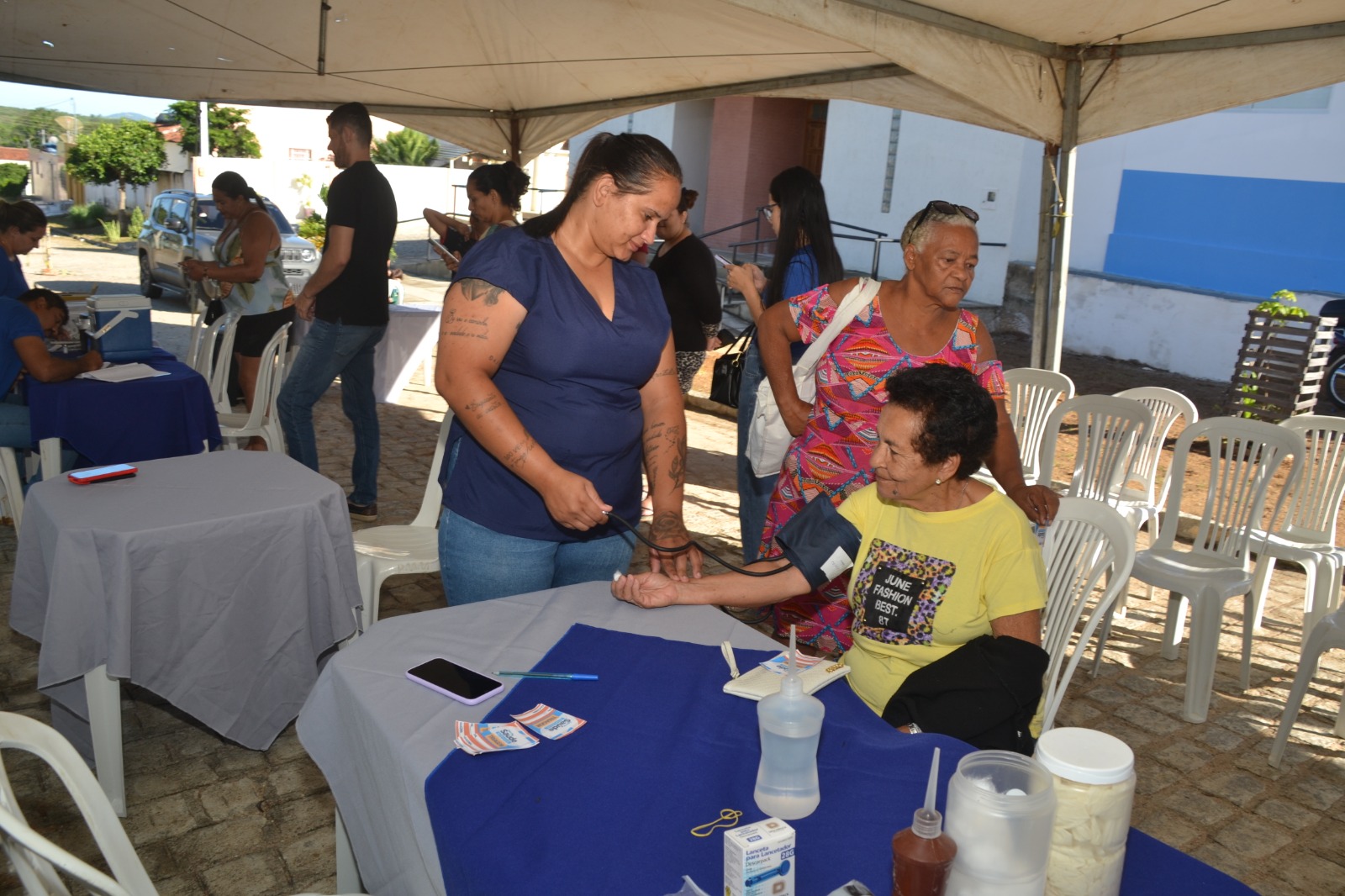 Feira de Saúde na Comunidade chega a sua 27ª edição e atende moradores da Vila Popular em Monteiro